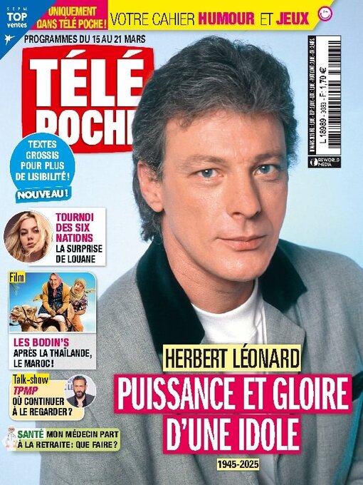 Title details for Télé Poche by Reworld Media Magazines - Available